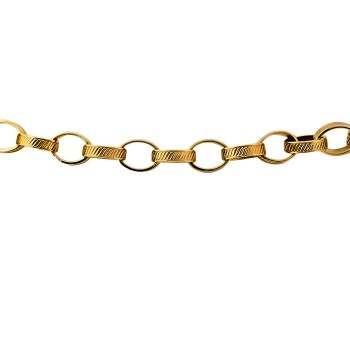 9ct gold 22.9g 22 inch belcher Chain